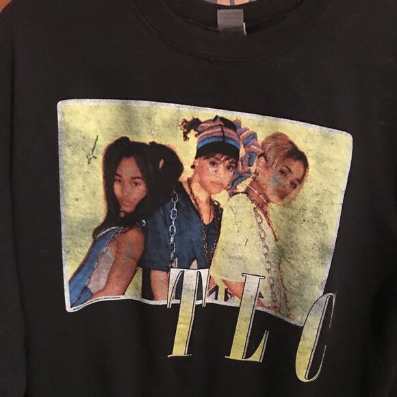 Vintage tlc sweatshirt left eye dope rare - Picture 1 of 3